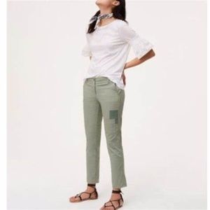 LOFT Sage Green Ankle Pants